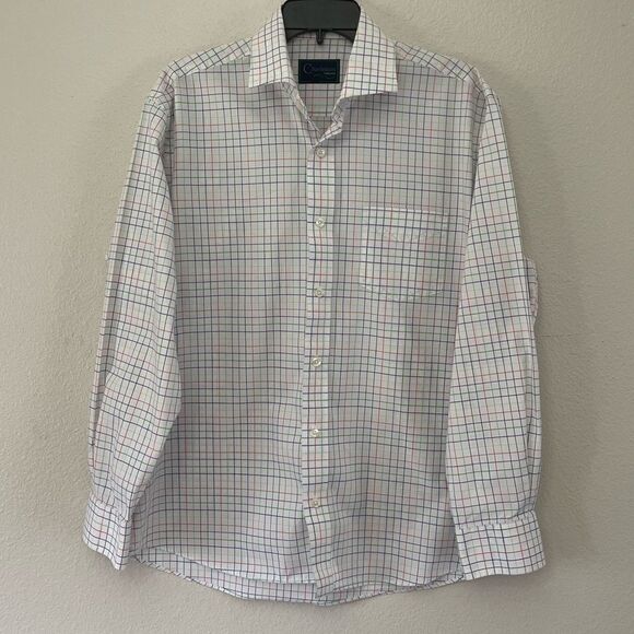 Charleston Threads Men’s Long Sleeve Button Down Size Large - Picture 1 of 4